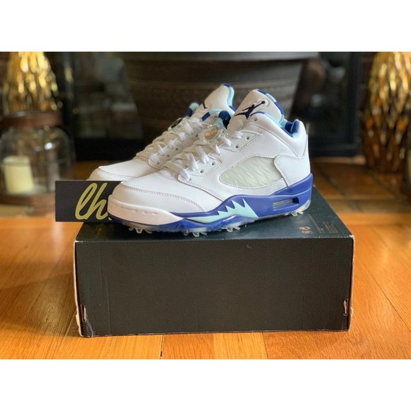 Size 6 Air Jordan 5 Low Golf "Grape Ice" - Picture 2 of 6